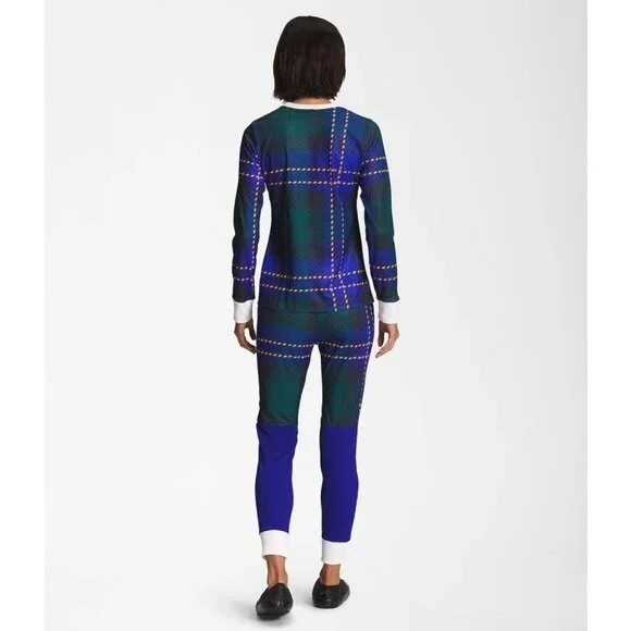 The North Face Women's Plaid Waffle Base Layer Set - Size XS- New with tag - Picture 3 of 3